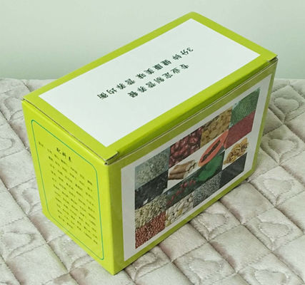 Максимум сопротивляется пакету картона обжатия кладет толстые рифленые коробки в коробку плода