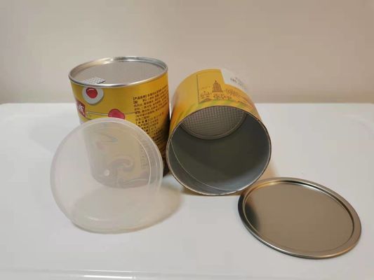 Фольга печатания качества еды CMYK загерметизировала Dia 85mm цилиндров Kraft бумажный для пеканов