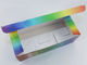 Подарочные коробки ясности PVC FSC с ясным печатанием цветов окна 4