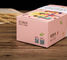 Водостойкая упаковка складчатости прямоугольника коробки доски цвета слоновой кости