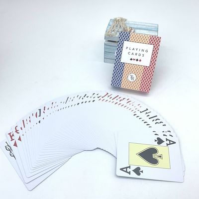 63*88mm 54Cards с картами покера толщины 100% 0.32mm пластиковыми