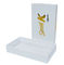 Белая фольга картона штемпелюя коробки упаковки электроники для электронной сигареты