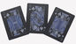 CMYK печатая синь и черные пластиковые карты покера делают водостойким